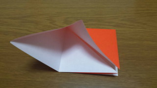 鶴の折り方手順4-5